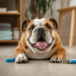 English Bulldog Harness and Grooming Guide
