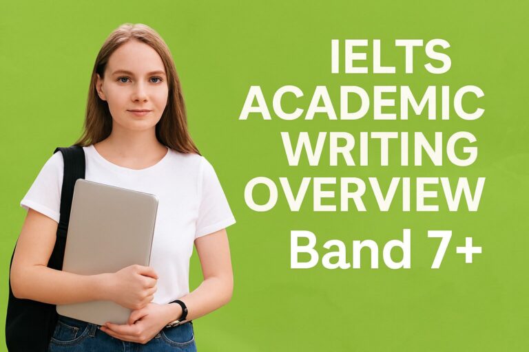 IELTS academic writing overview with task 1 & 2 tips, scoring criteria, and examples - Boost your band score